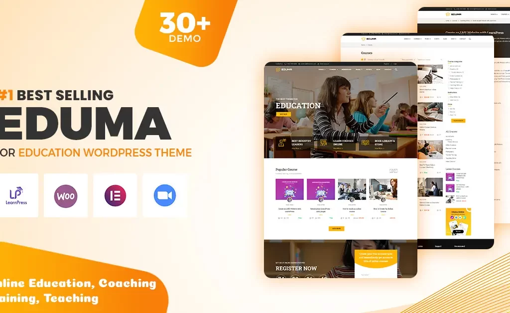 Eduma - Education WordPress Theme